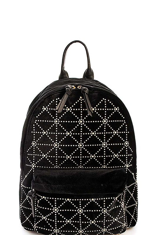 Soft Velvet Backpack-F0819-JY-0170