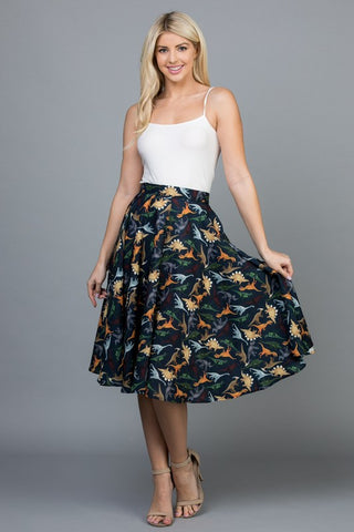 Dinosaur Skirt with pockets