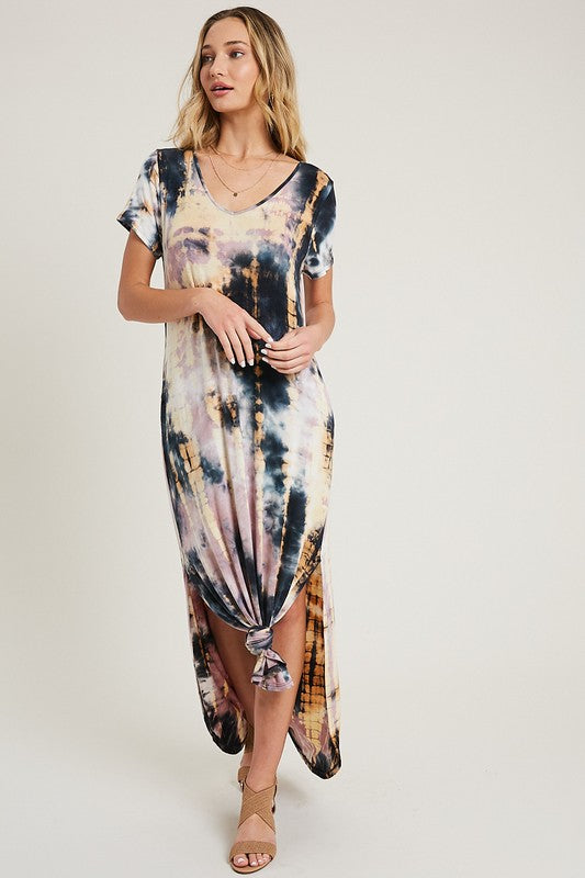 TIE-DYE MAXI DRESS