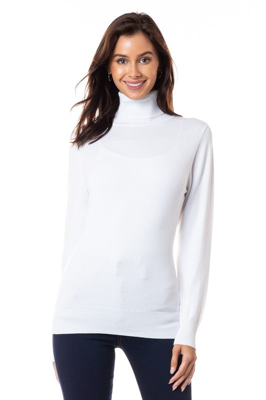 Women's Turtle Neck Pull Over -SW625-2(SW195)-2