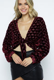 Velvet Heart Shrug