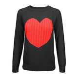 Sweater with classic Heart Design