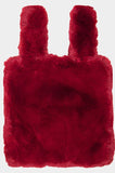 Faux Fur Slouchy Tote Bag-FSB165