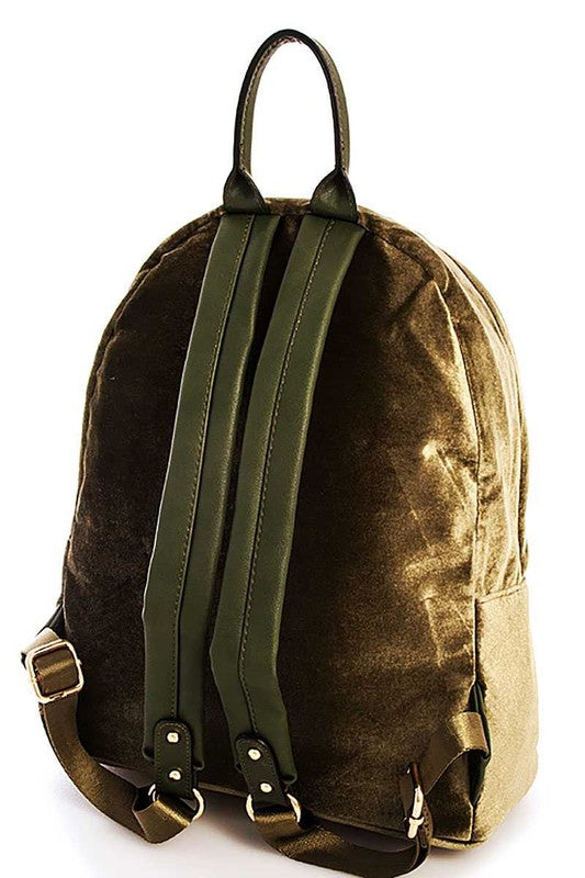 Soft Velvet Backpack-F0819-JY-0170