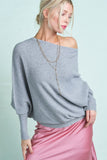 Soft Textured Sweater-LMT3103-B5